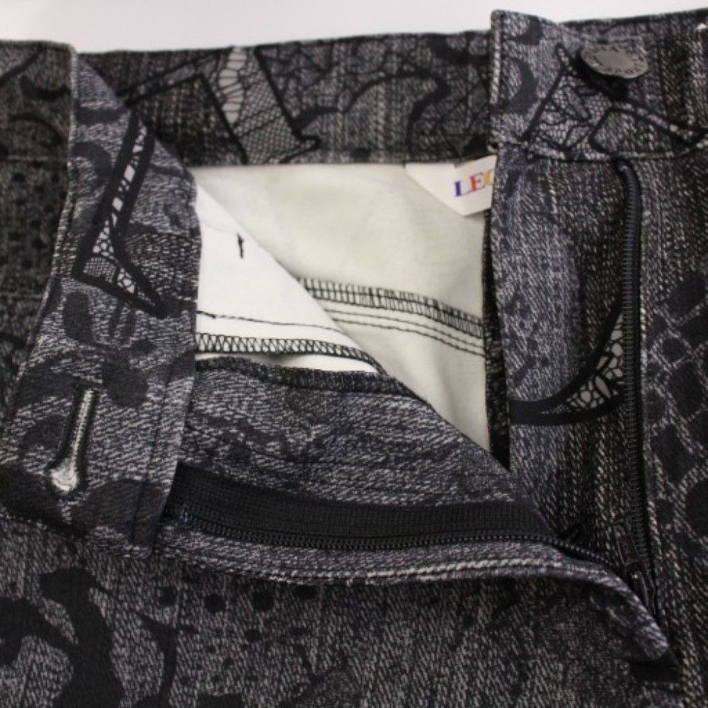 レオナールスポーツ LEONARD SPORT スラックスパンツ ジップフライ 