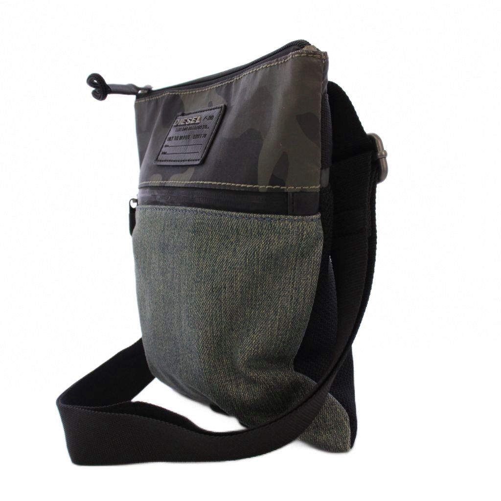 ディーゼル DIESEL メッセンジャーバッグ　ナイロン　迷彩　ショルダー ディーゼル DIESEL ショルダーバッグ 迷彩 カモフラ デニム ナイロン