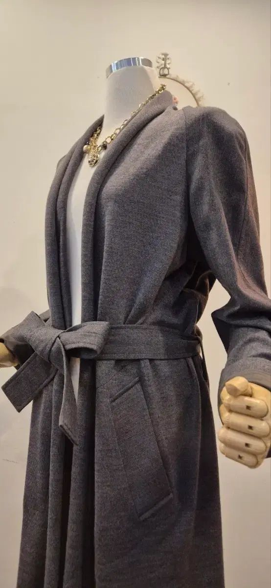 CIVIDINI シビディーニ 42 ニットバイカラー ウールコート - メルカリ