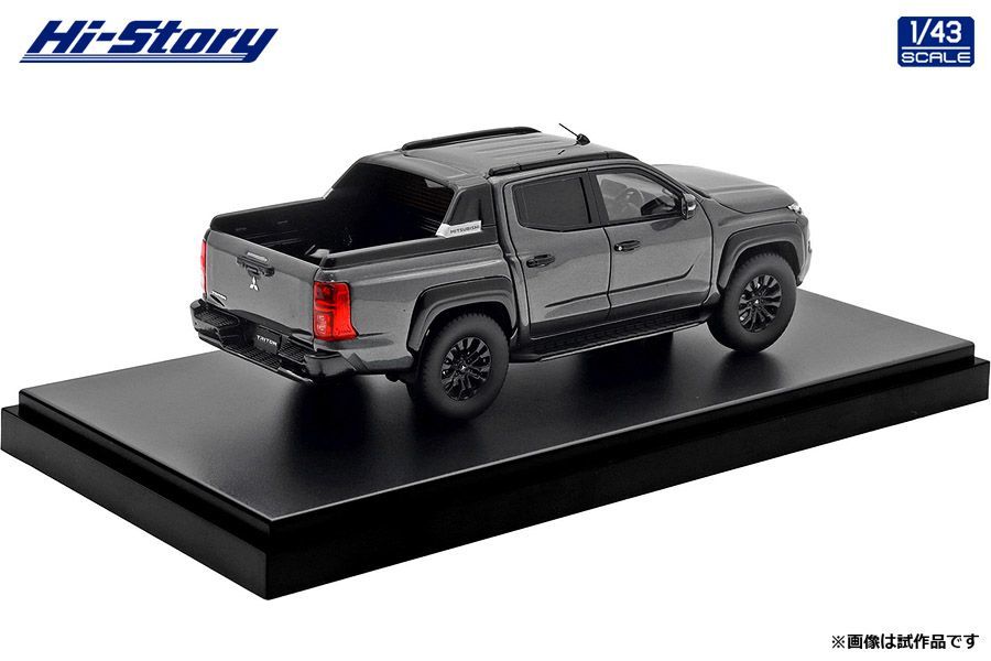 Hi-Story 1/43 Mitsubishi Triton ダブルキャブ Hi Story 1/43 MITSUBISHI TRITON Double Cab 4WD (2024) White