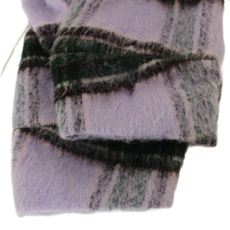 カロリナ グレイサー CAROLINA GLASER ビッグカラー シャギーコート