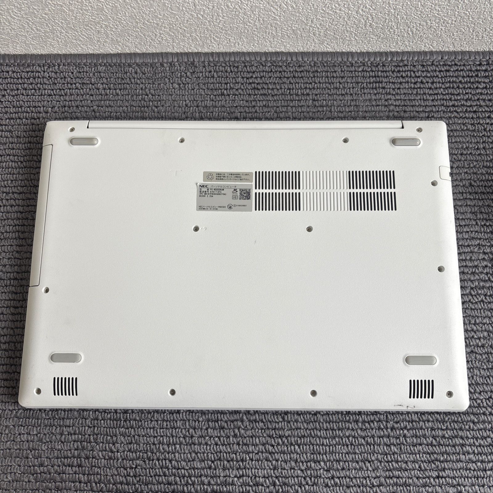 NEC Lavie NS600/K i7-8550U メモリ4GB 新品HDD 500GB Win11 AC付き