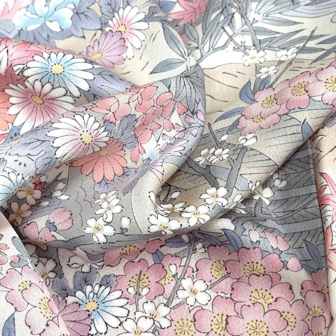 着物と帯 時流】K25439s◇正絹 小紋◇美品 裄ロング 裄68丈164 - メルカリ