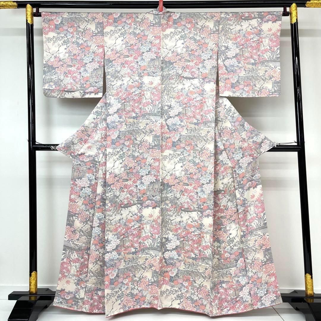 着物と帯 時流】K25439s◇正絹 小紋◇美品 裄ロング 裄68丈164 - メルカリ