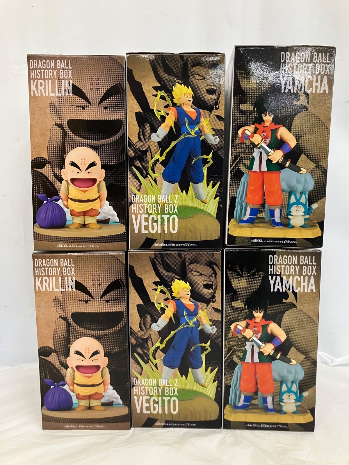 未開封 ドラゴンボール シリーズ History Box クリリン ヤムチャ