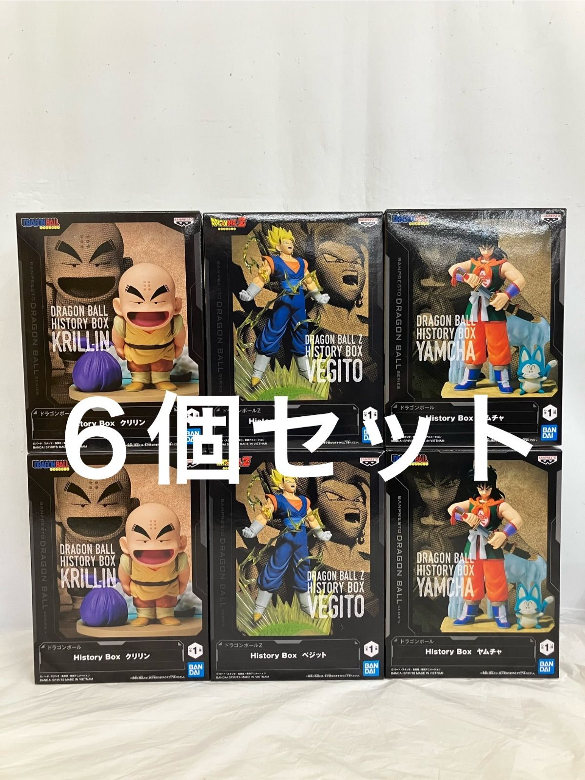 ドラゴンボール History Box　ヤムチャ クリリン フィギュア12個 ドラゴンボール History Box ヤムチャ｜商品情報｜バンプレストナビサイト