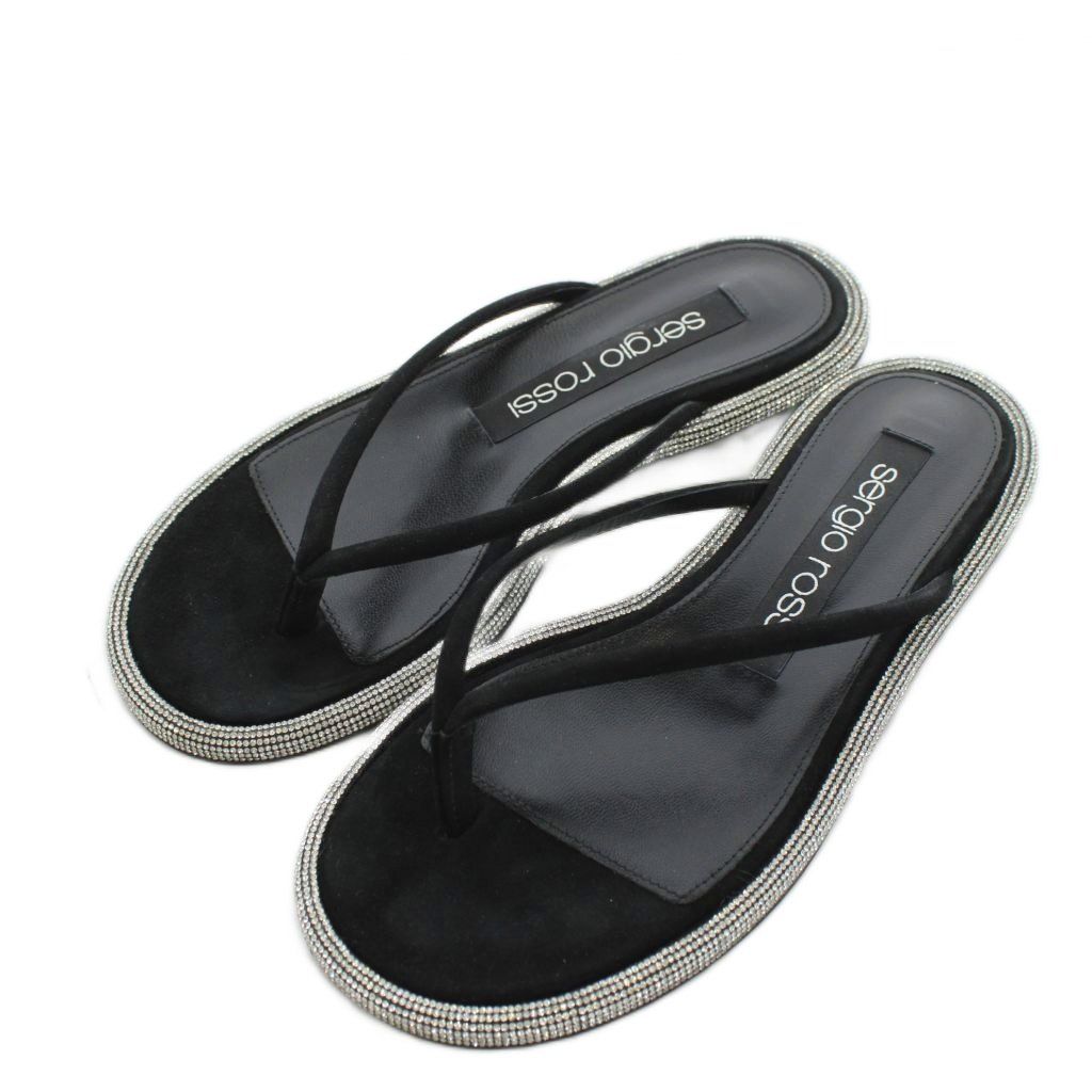 セルジオロッシ Sergio rossi トゥポスト トングサンダル ライン