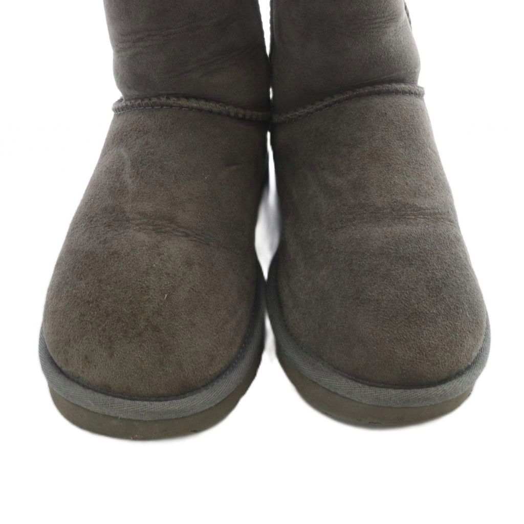 アグ オーストラリア UGG australia ムートンブーツ ミドル ロゴ 24cm