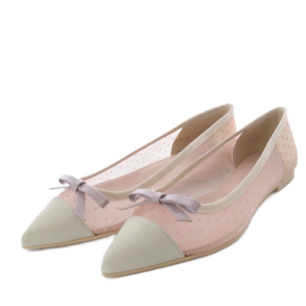 Pretty Ballerina ポインテッドトゥフラット　未使用 プリティバレリーナ Pretty Ballerinas パンプス フラット ポイン