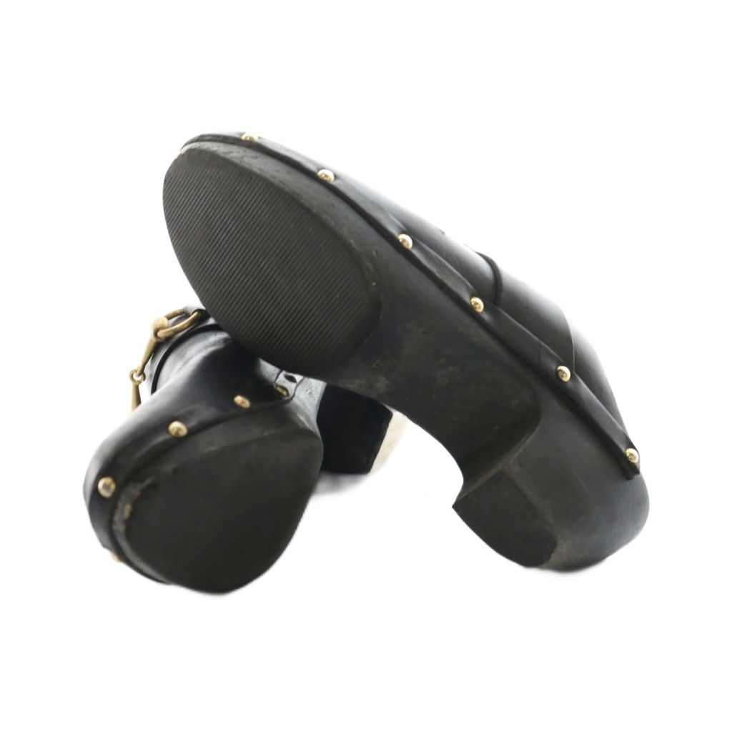 GUCCI グッチ　ホースビット　37 ベロア　サボ　サンダル　ミュール　ブルー GUCCI】グッチ ミュール 37 GUCCI / グッチ | プリンスタウン ホース