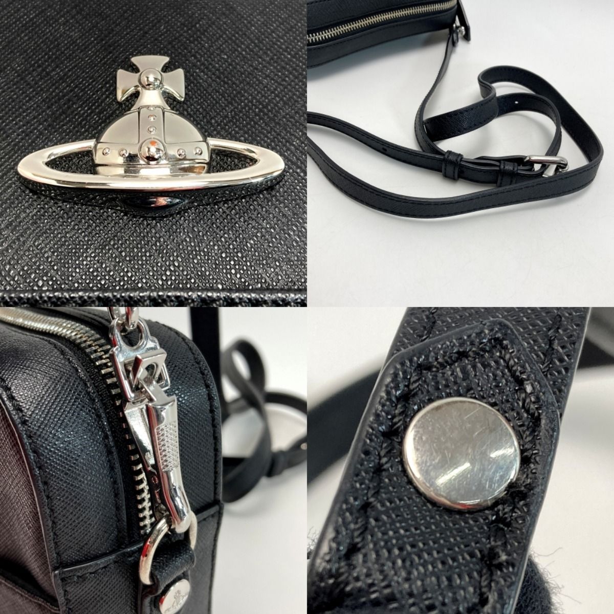 Vivienne Westwood ヴィヴィアン・ウエストウッド SAFFIANO CAMERA BAG 