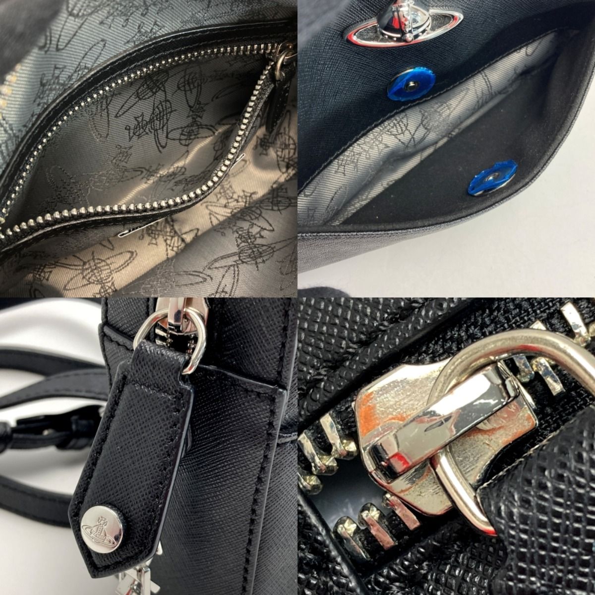 Vivienne Westwood ヴィヴィアン・ウエストウッド SAFFIANO CAMERA BAG 