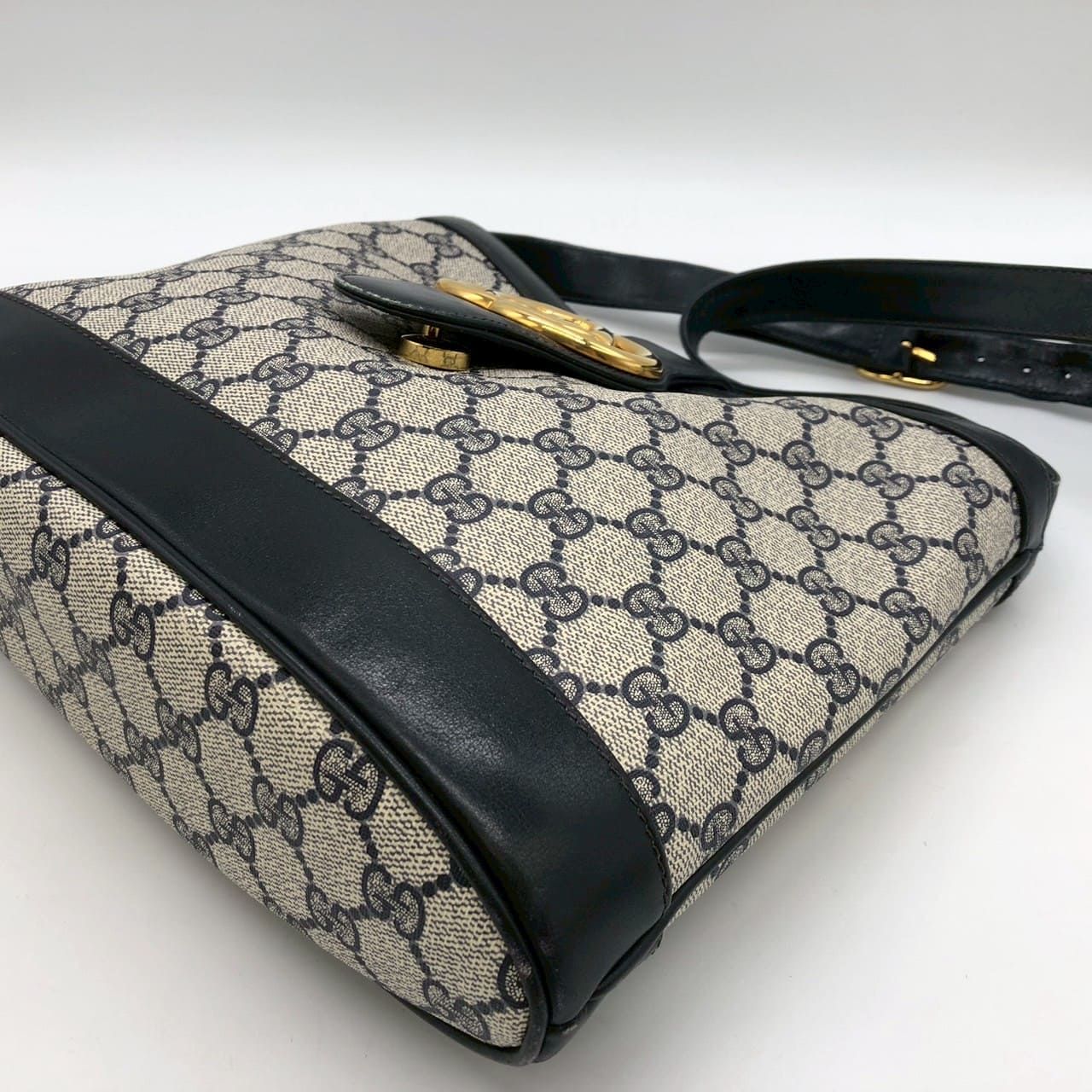 GUCCI グッチ オールドグッチ ショルダーバッグ GGスプリーム レザー