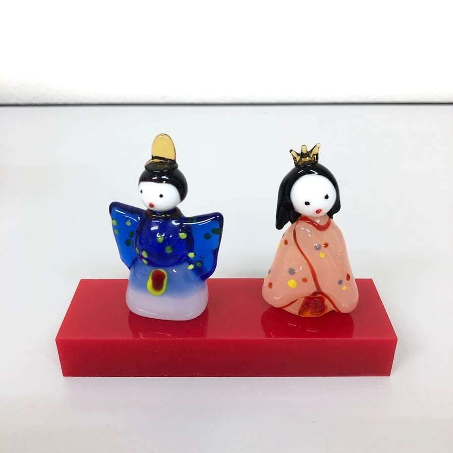 中古雛人形★送料込 桜雅,雛人形,親王二人,ハートケース飾り,madoka,33246,ひな人形