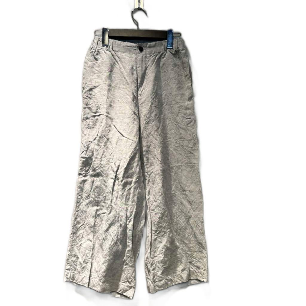 GALERIE VIE tomorrow land リネン麻白ハイウエストパンツ GALERIE VIE tomorrow land リネン麻白ハイウエストパンツ GALERIE VIE