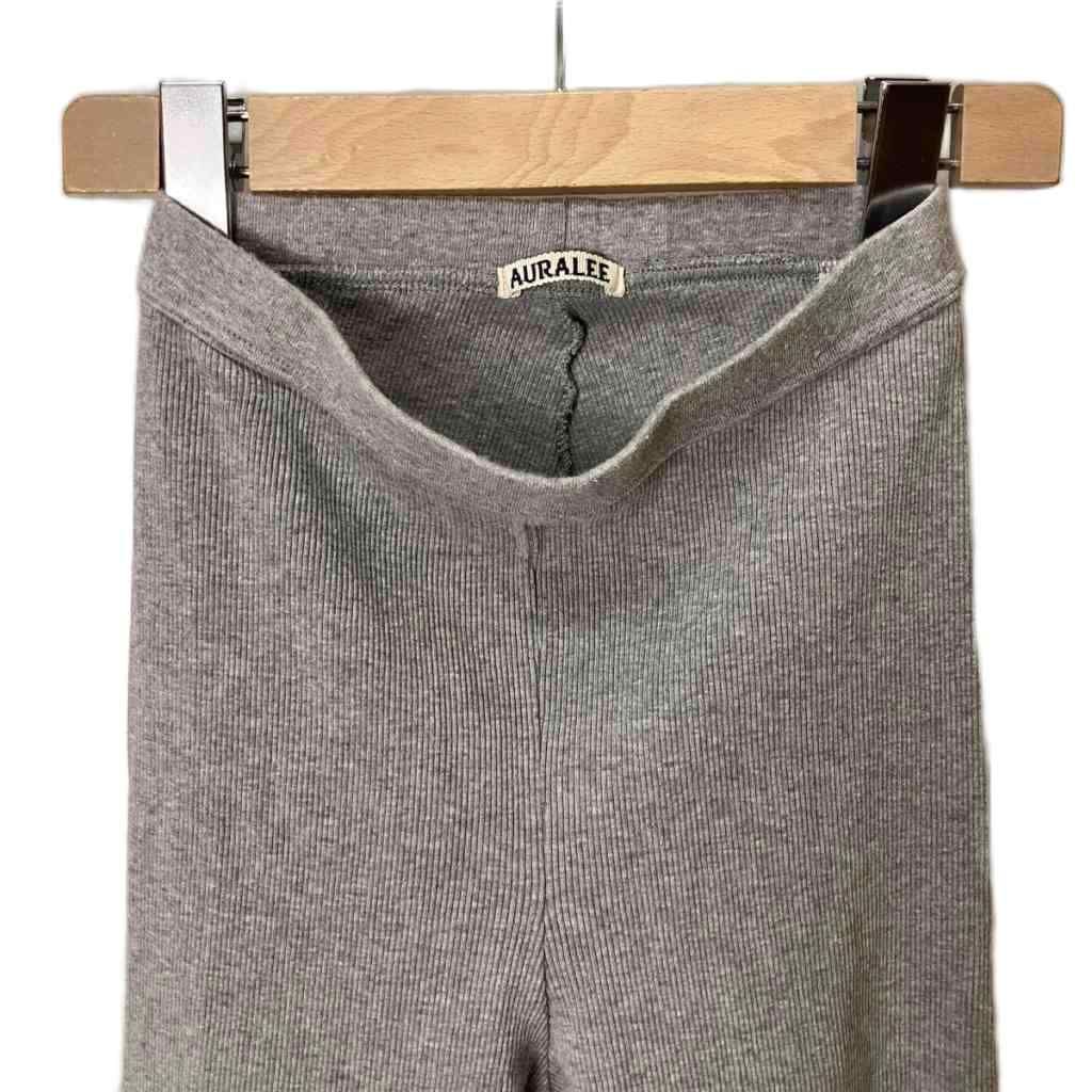 【ラス1】【新品未使用】【2018ss】AURALEE リブスリットタイツ オーラリー AURALEE HIGH GAUGE RIB SLIT TIGHTS ハイゲージリブ