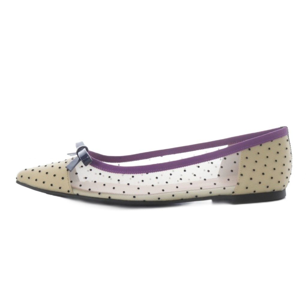 希少！新品！プリティバレリーナ ツイードポインテッドトゥー パンプス 希少！新品！プリティバレリーナ ツイードポインテッドトゥー パンプス