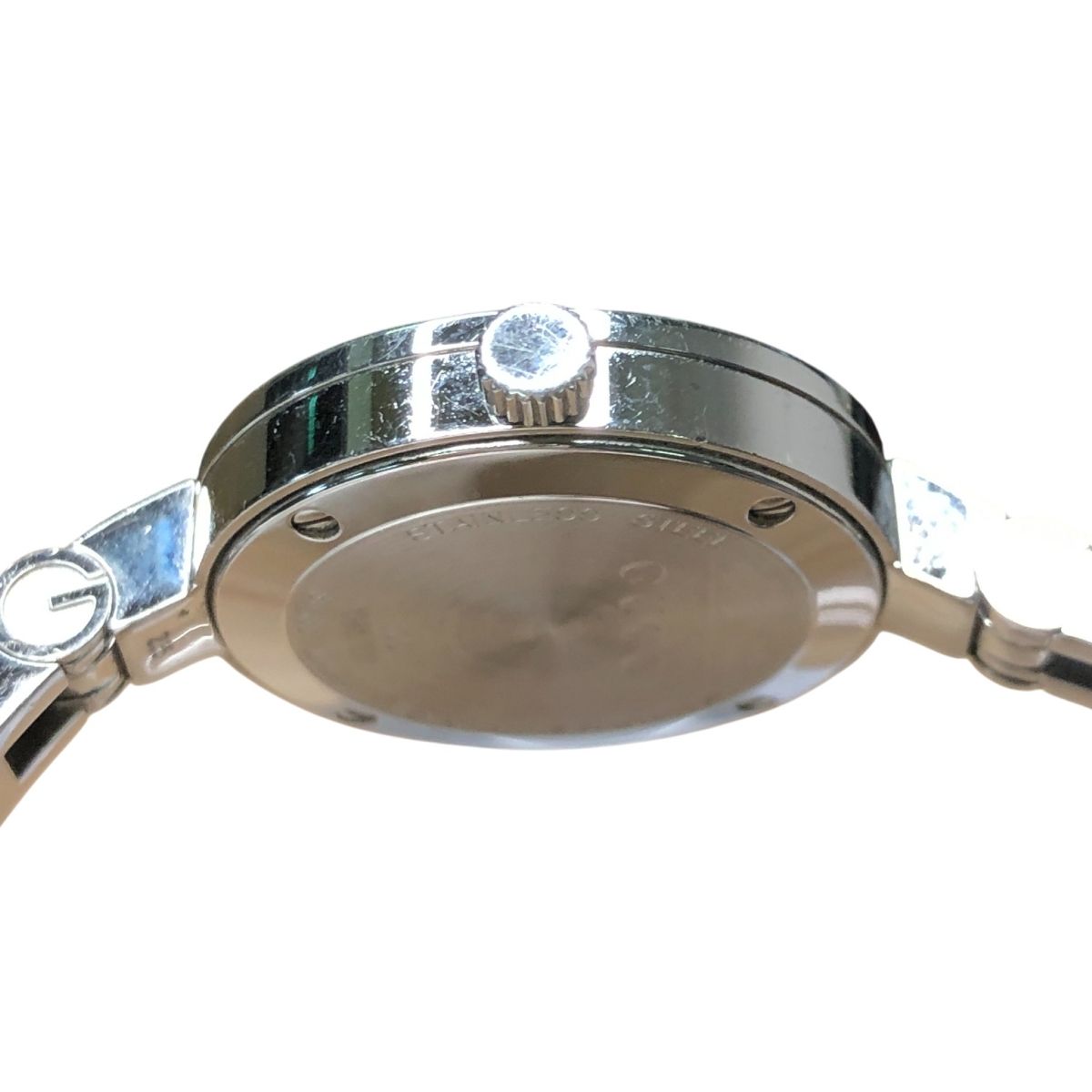 GUCCI グッチ 腕時計 レディース 105 1Pダイヤ フラワー バングル 513