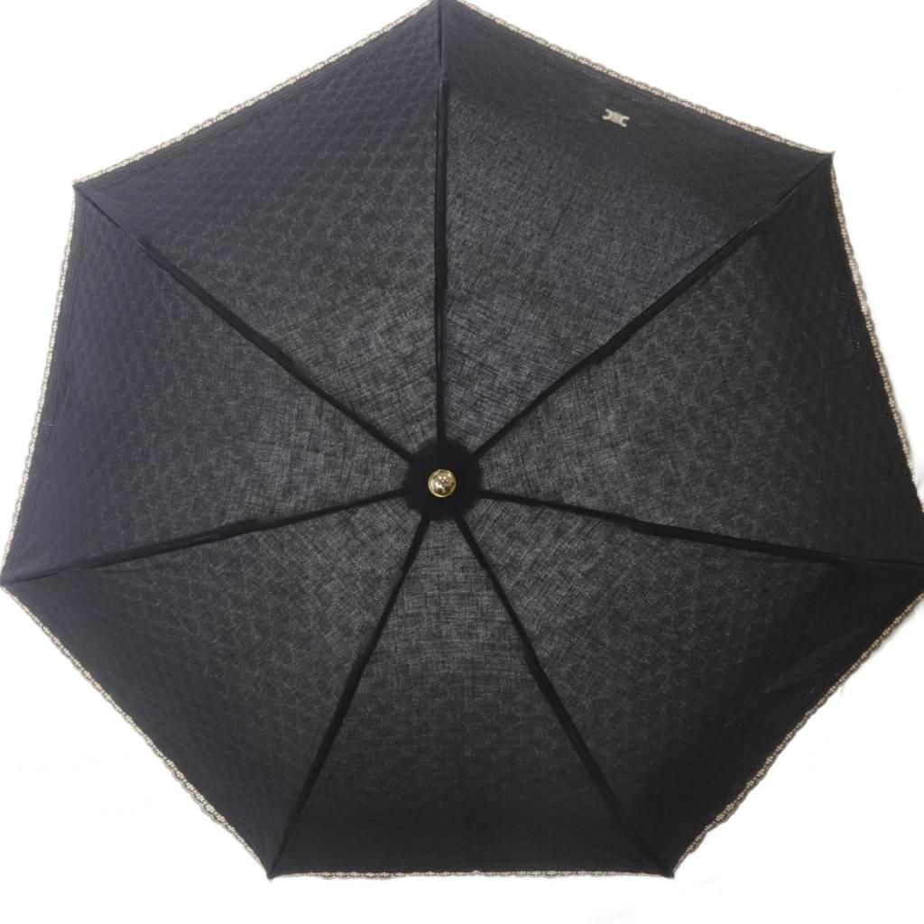 セリーヌ CELINE 日傘 総柄 レース 黒 ブラック - メルカリ