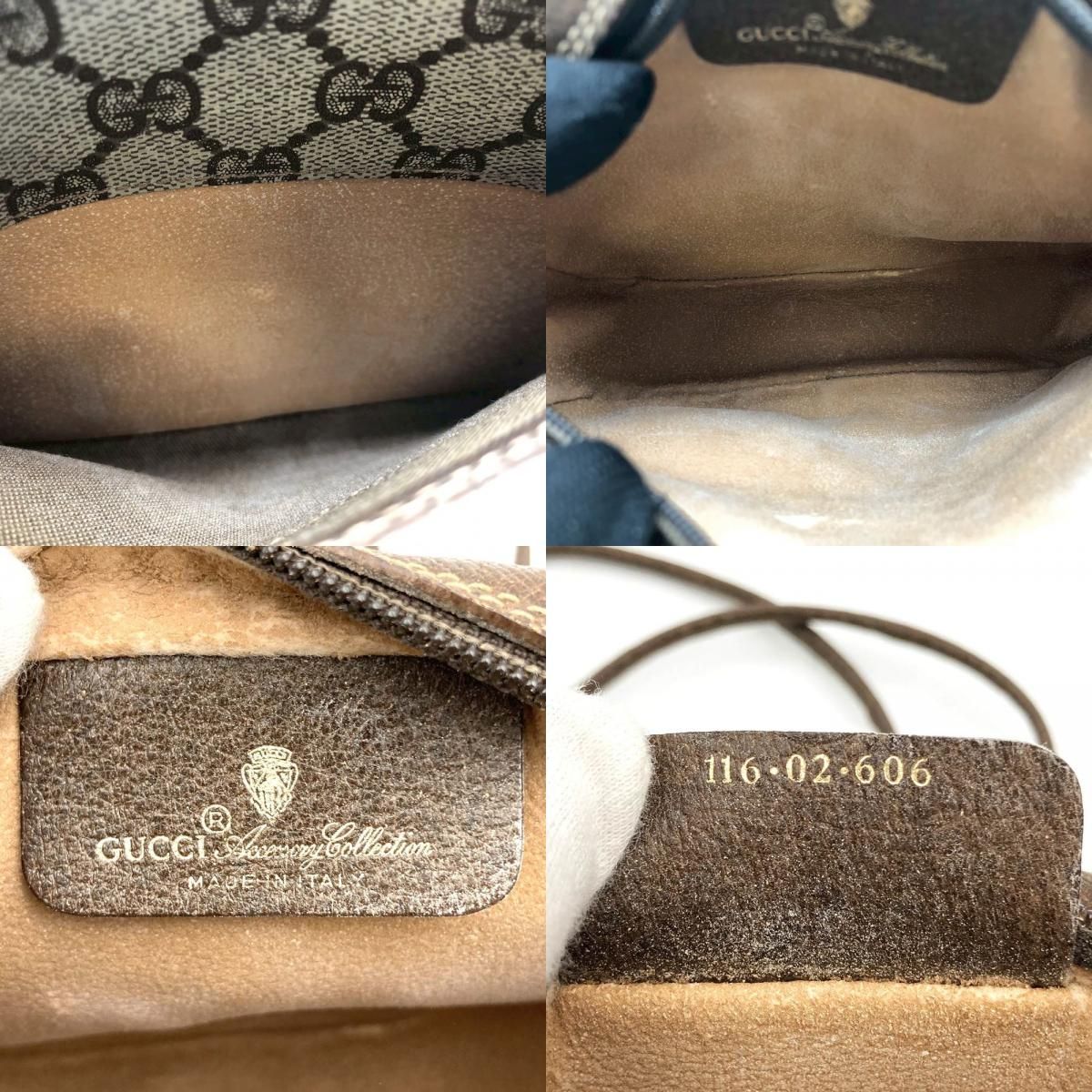 GUCCI グッチ オールドグッチ ショルダーバッグ ポシェット GG