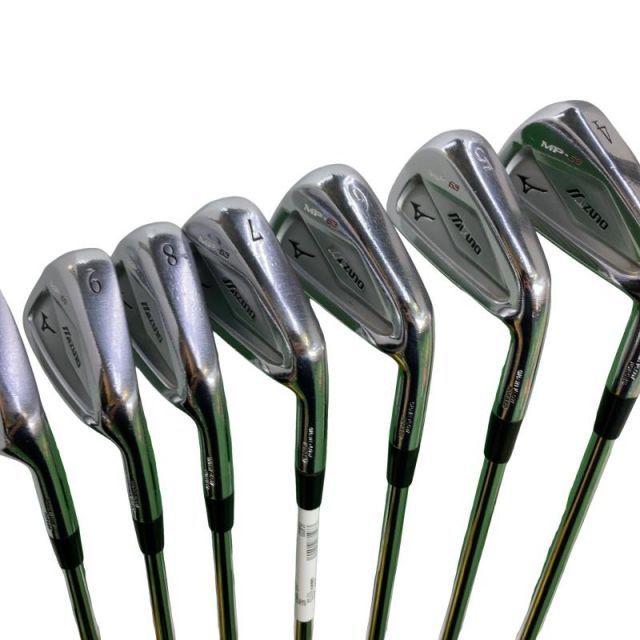 ミズノアイアンMP−63 7本セット 中古】 ミズノ MP-63 7S アイアンセット IR 純正特注シャフト