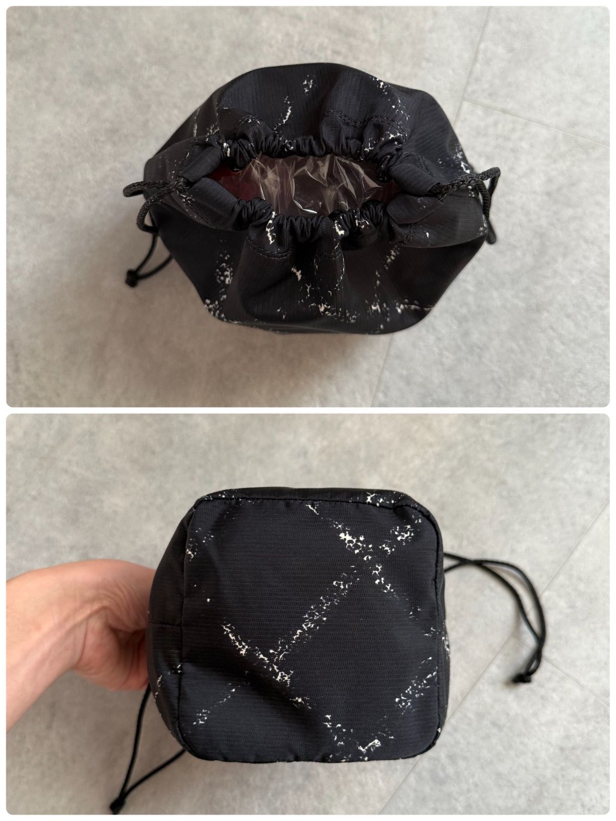シャネル　ニュートラベルライン　巾着袋 極美品 CHANEL シャネル 巾着ポーチ ニュートラベルライン ナイロン