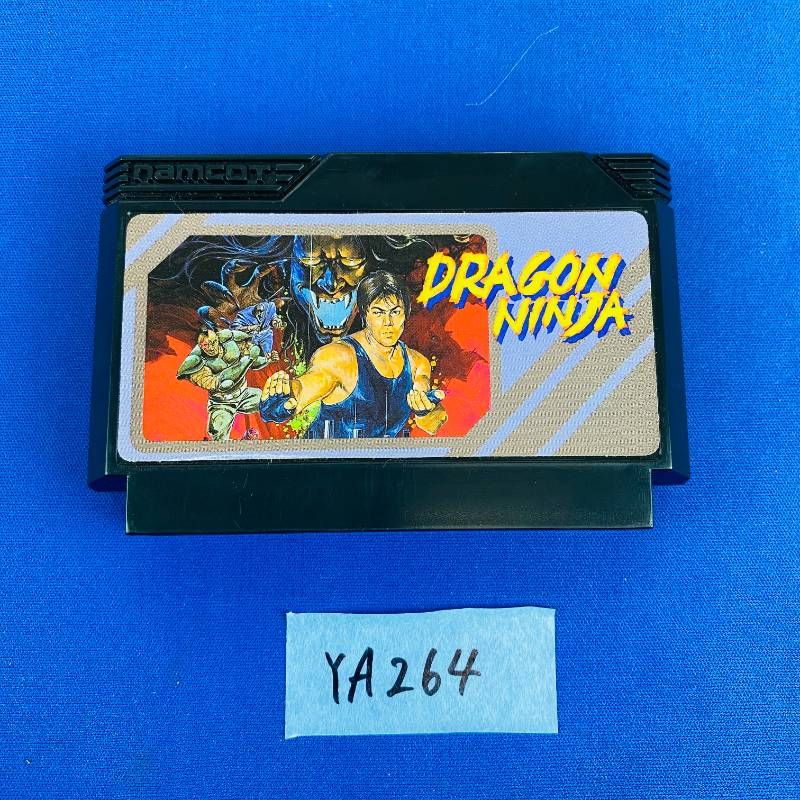 ◇YA264 ファミコン ドラゴンニンジャ ソフト 取扱説明書 パッケージ