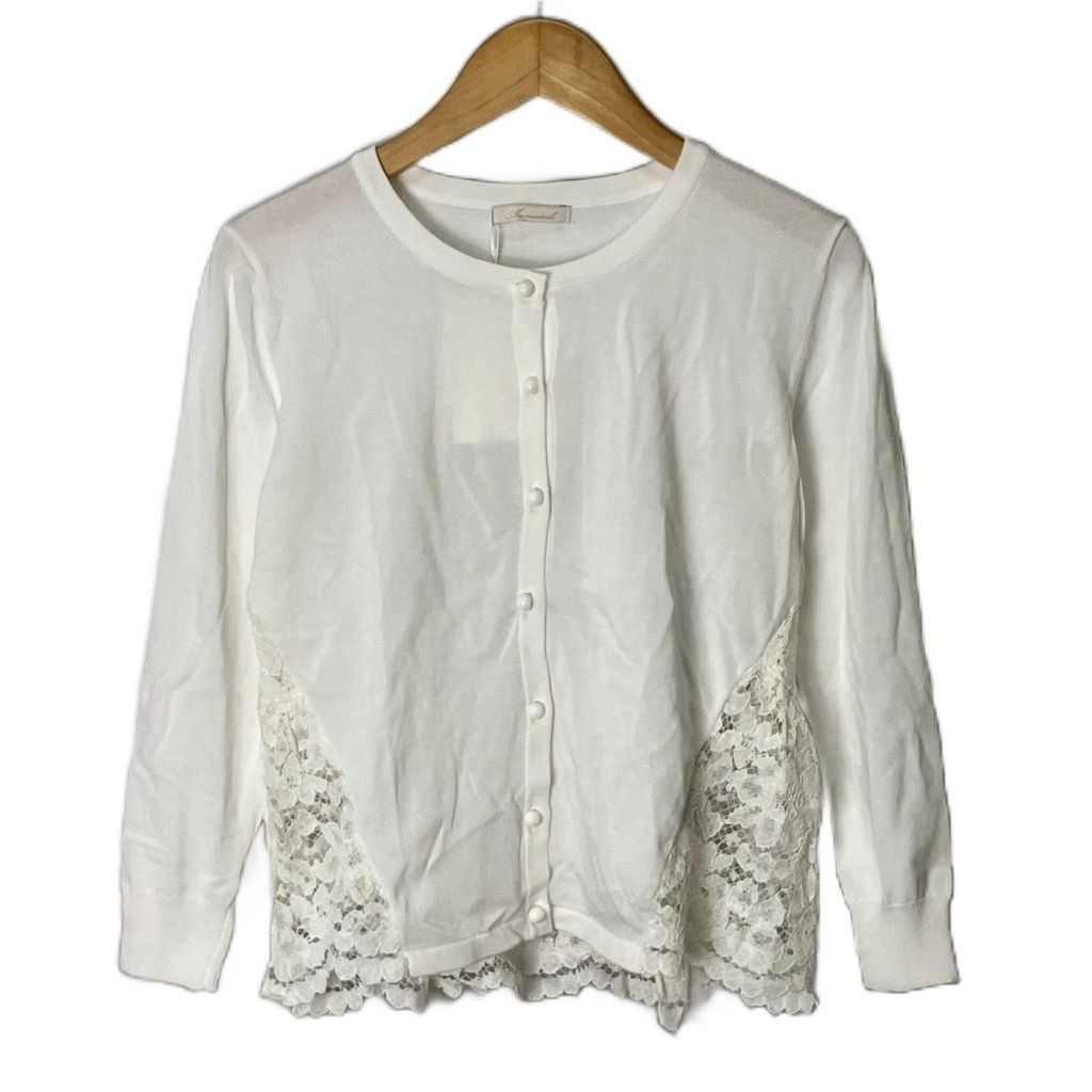 未使用品 アベニールエトワール Aveniretoile レース カーディガン