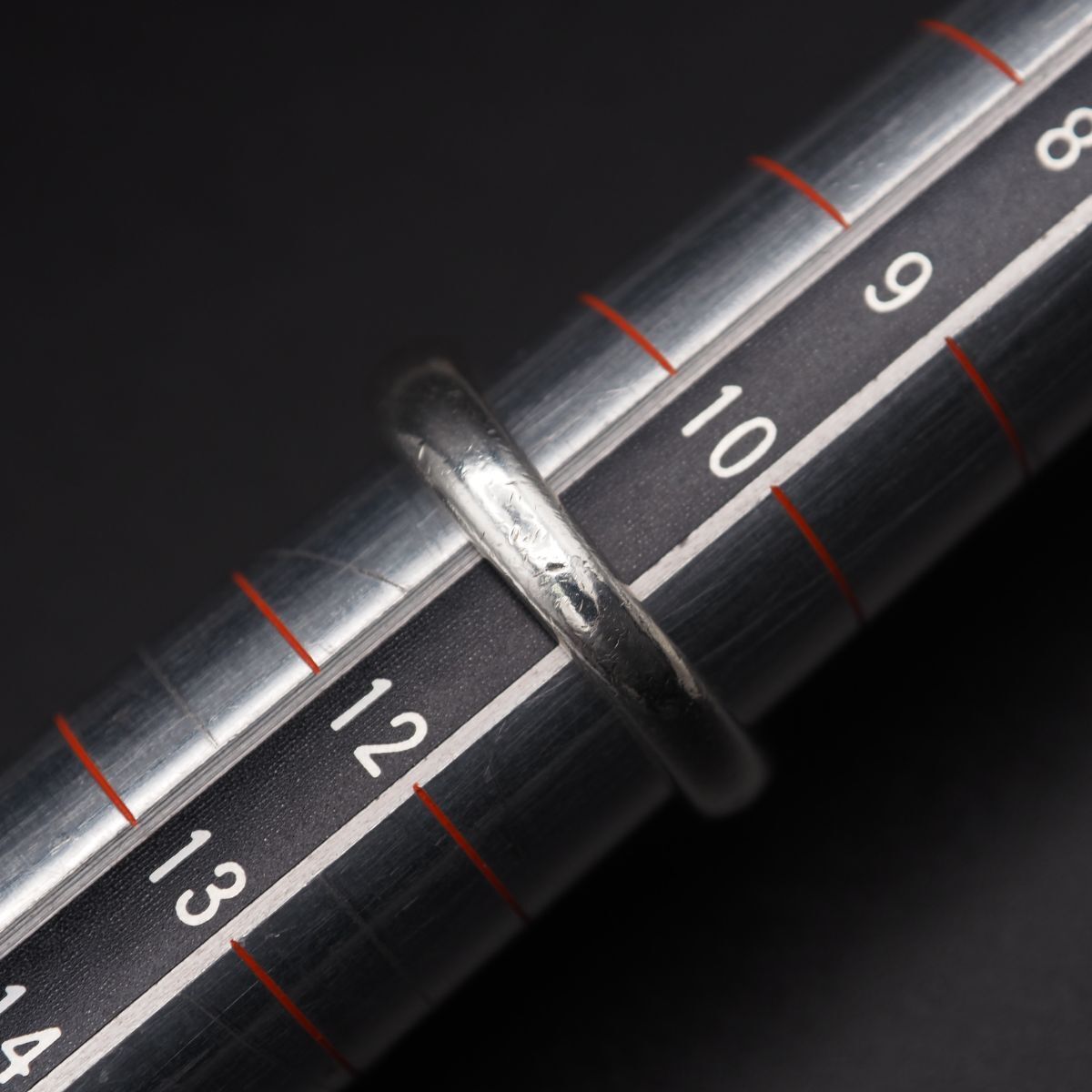 L619 ヴィンテージ SILVER刻印 リング デザイン シルバー 指輪 11号