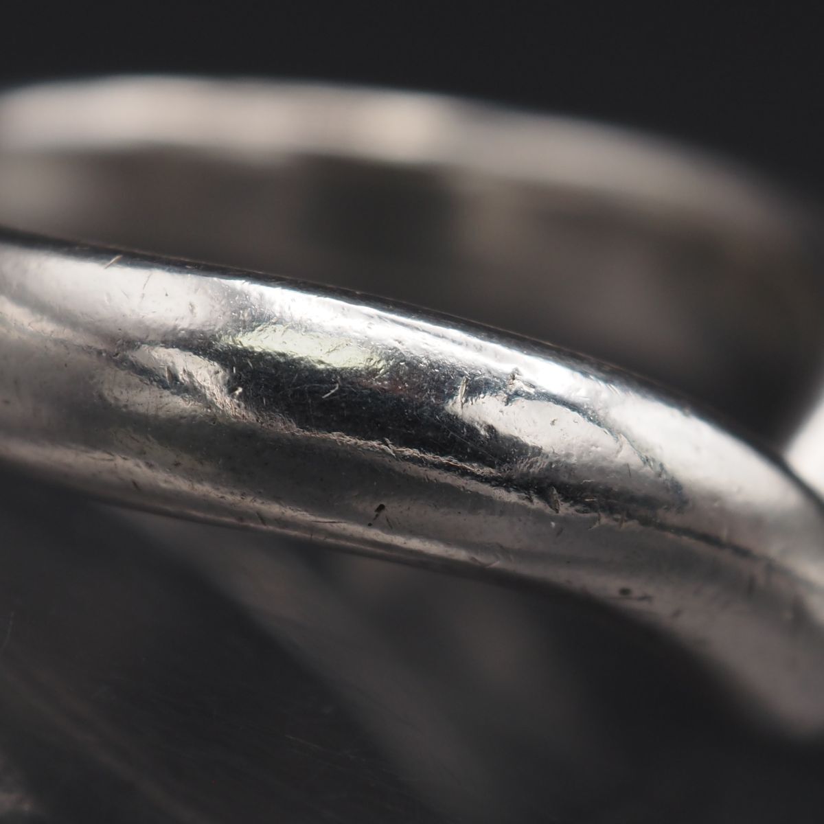 L619 ヴィンテージ SILVER刻印 リング デザイン シルバー 指輪 11号