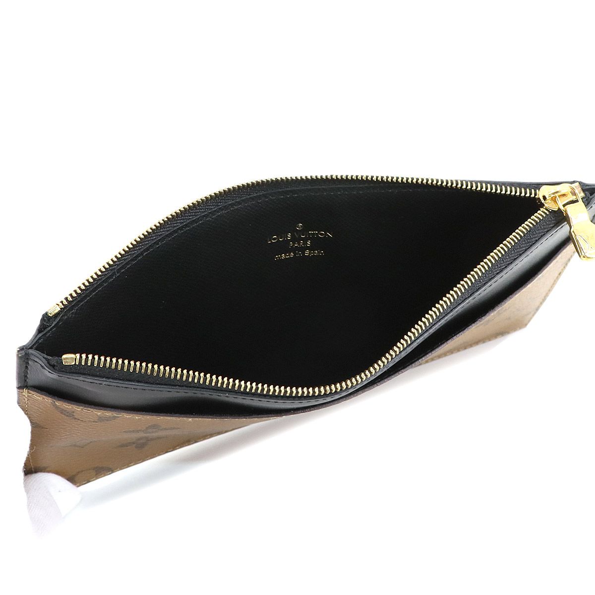 ルイ ヴィトン LOUIS VUITTON モノグラム リバース スリムパース 長