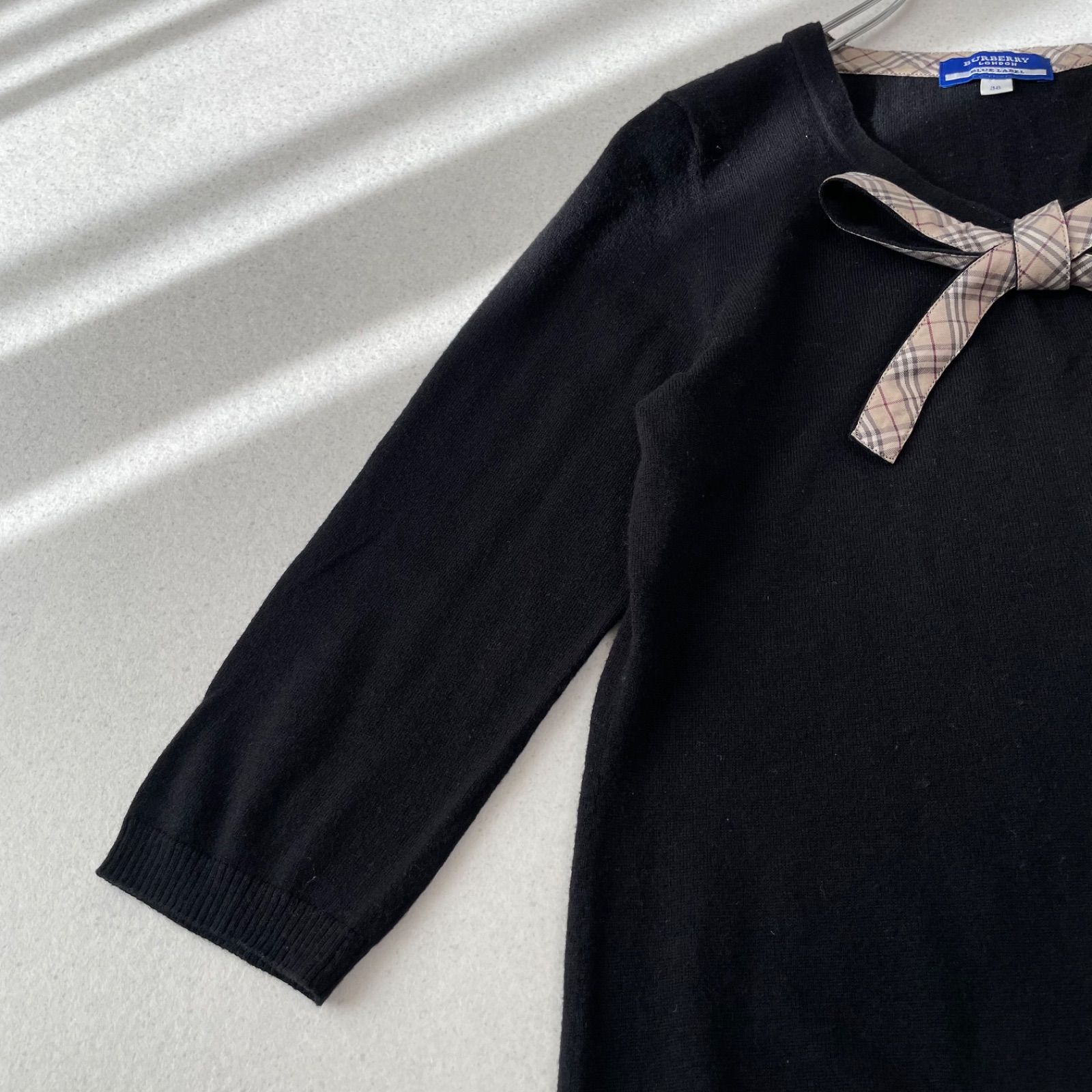 BURBERRY BLUE LABEL バーバリーブルーレーベル ノバチェックリボン