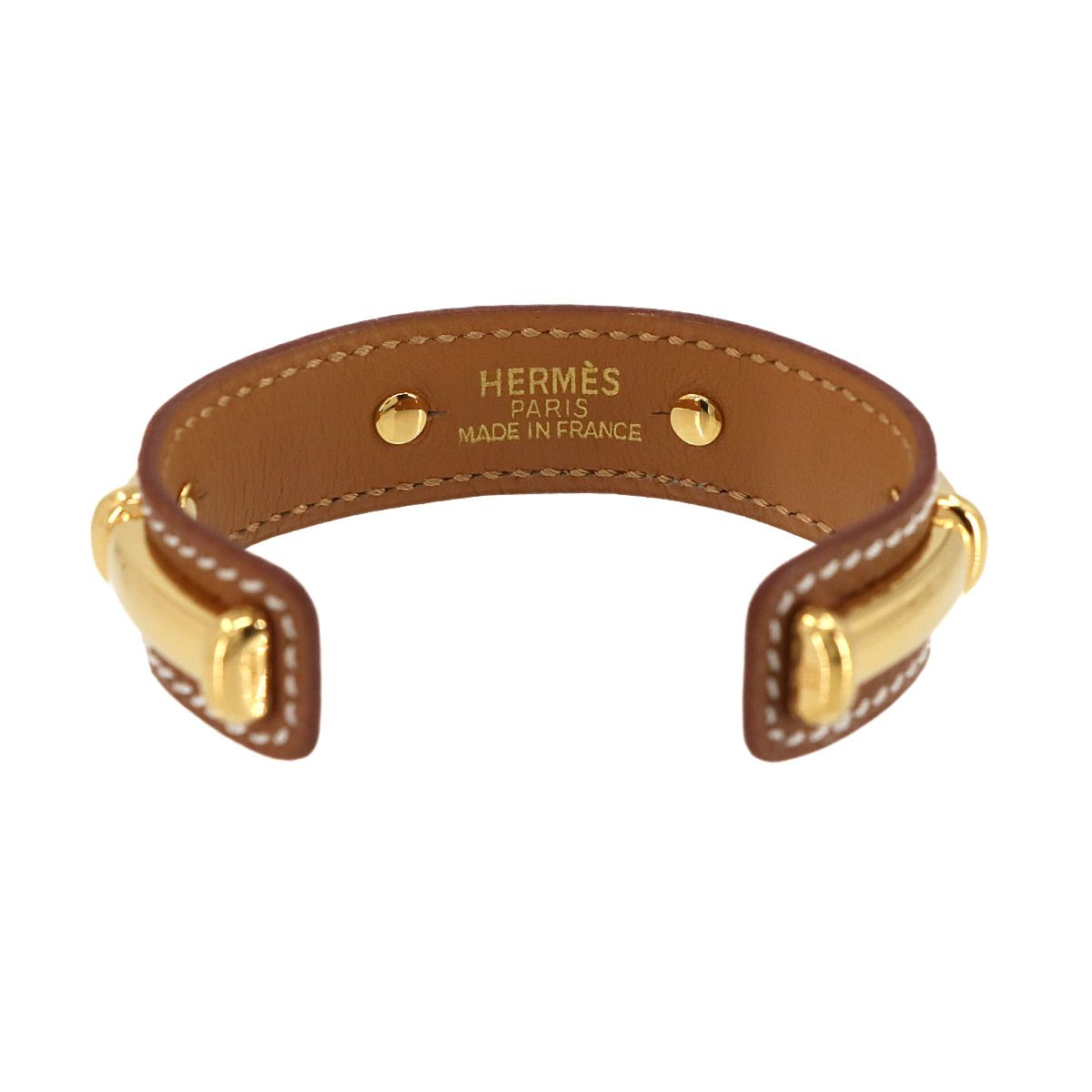 新品同様 エルメス HERMES アガタ バングル ブレスレット クシュベル