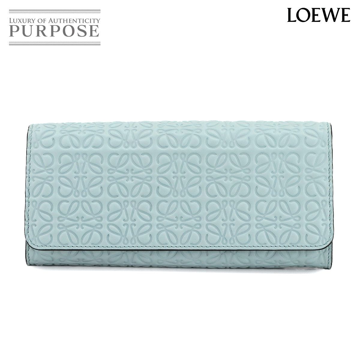 未使用 展示品 ロエベ LOEWE リピートアナグラム コンチネンタル 未使用 展示品 ロエベ LOEWE リピートアナグラム コンチネンタル