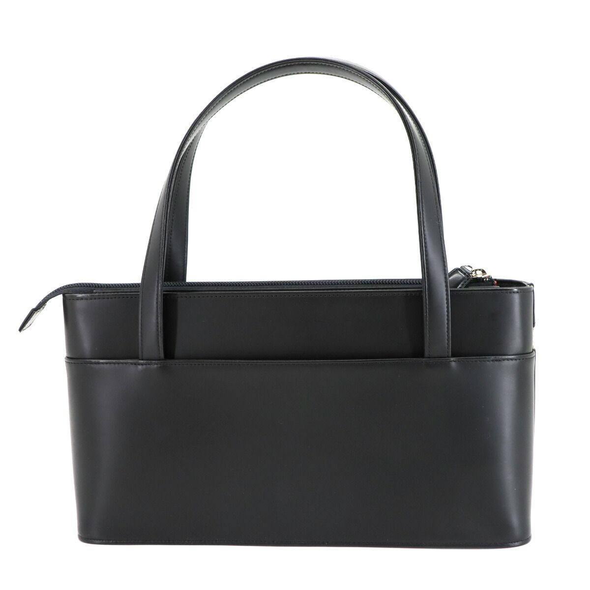 新品同様 バーバリー BURBERRY ハンド バッグ レザー キャンバス