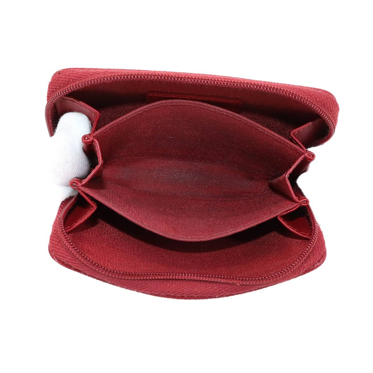 シャネル CHANEL キャビアスキン コインケース 小銭入れ レザー レッド