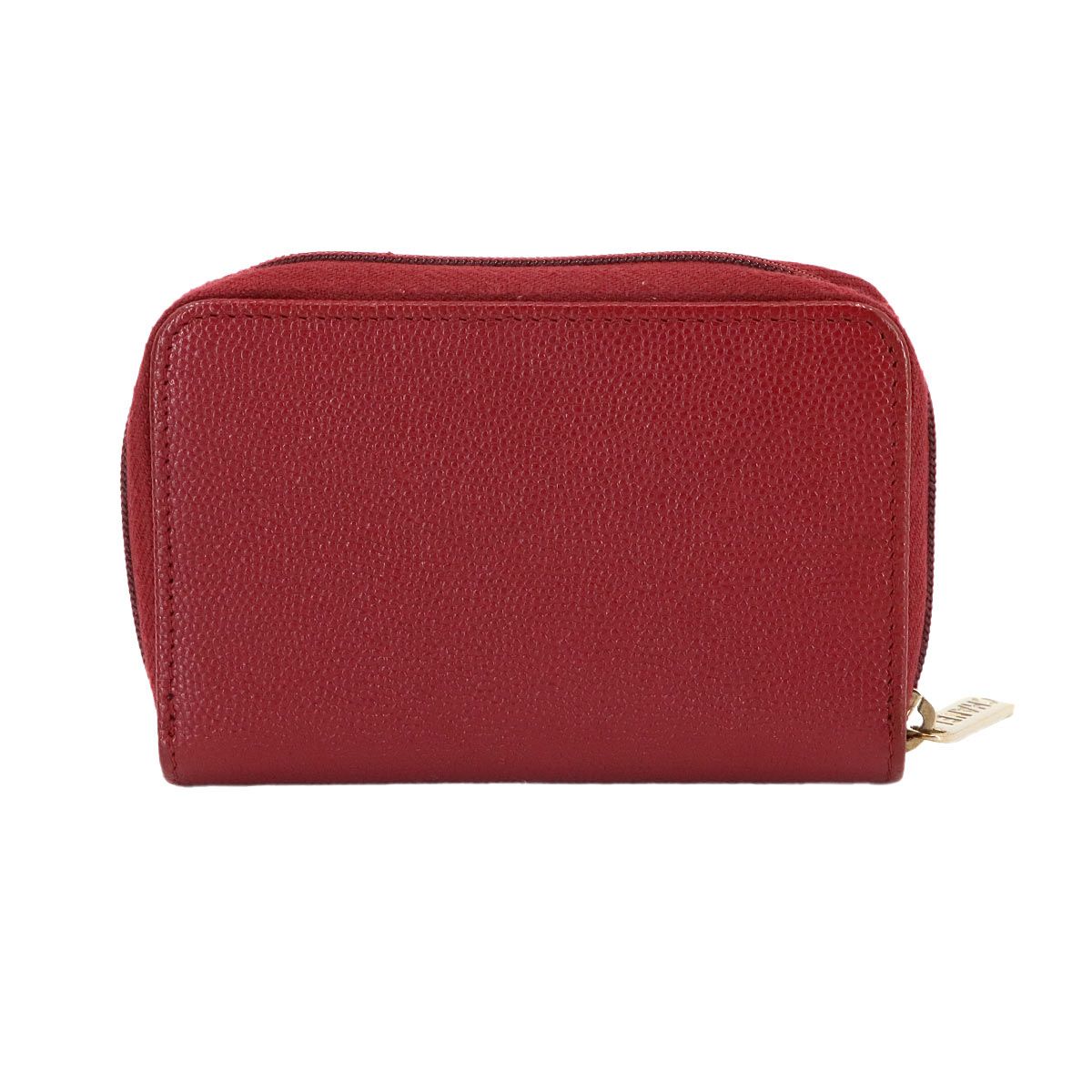 シャネル CHANEL キャビアスキン コインケース 小銭入れ レザー レッド