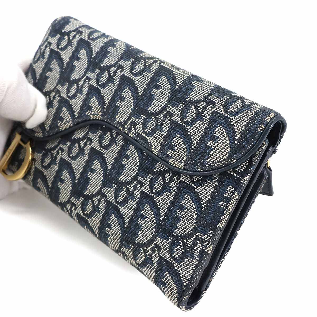 新品同様 クリスチャン ディオール Christian Dior トロッター サドル