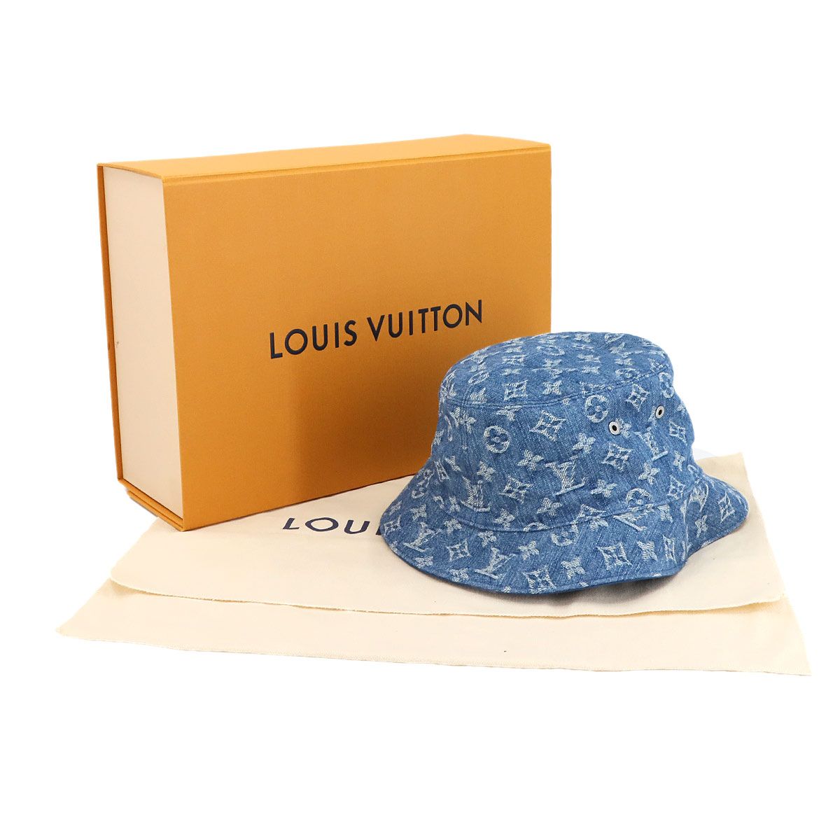 新品同様 ルイ ヴィトン LOUIS VUITTON バケットハット モノグラム