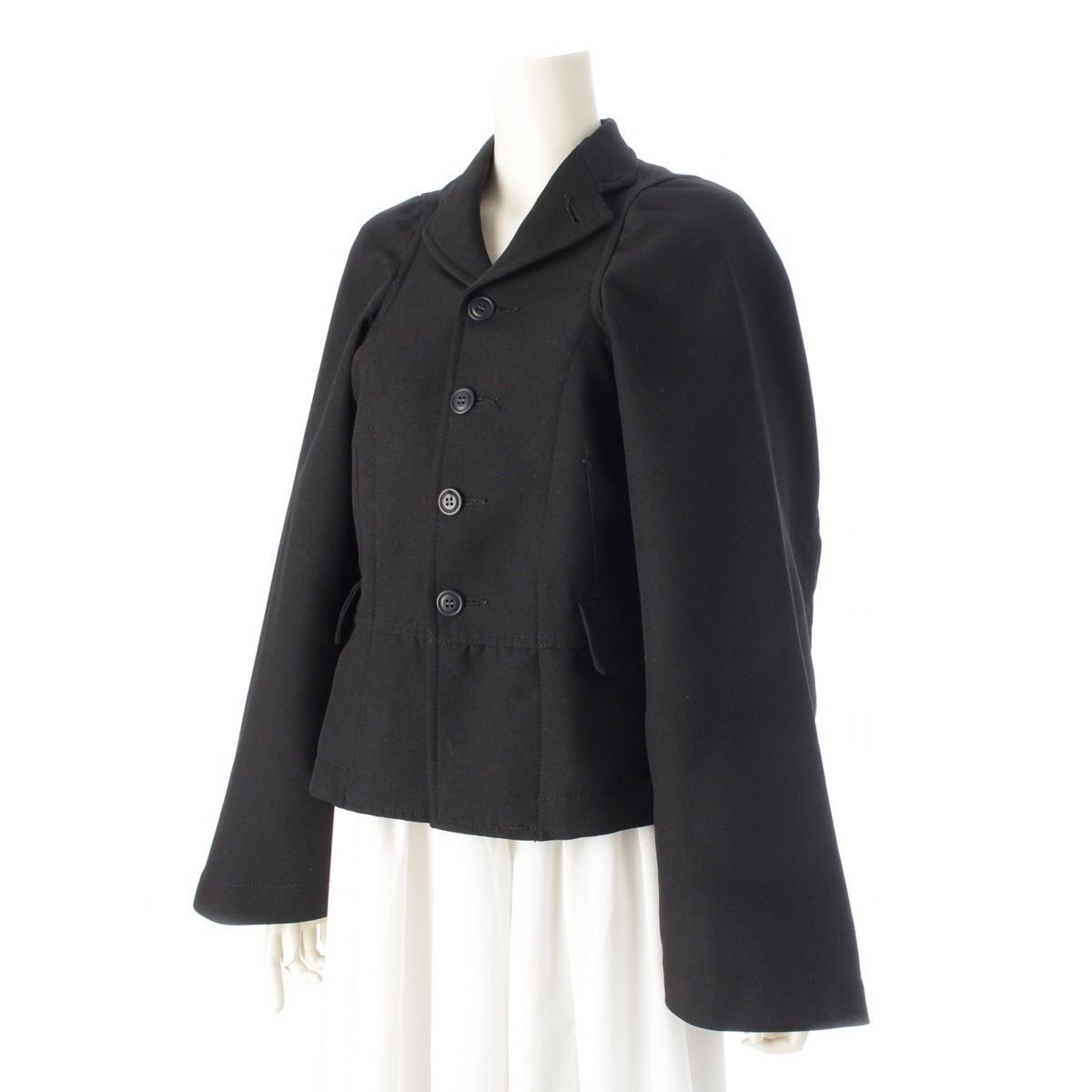 コムデギャルソン クロップド フーディー ジャケット AD2011 コムデギャルソン AD2011 変形 デザイン 4B ジャケット アウター GI