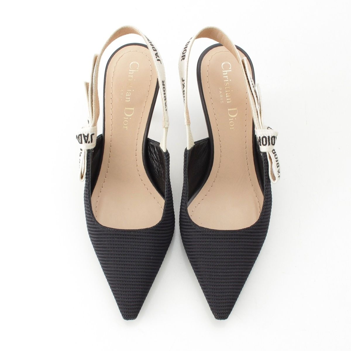 ディオール テクニカルファブリック J'ADIOR スリングバック パンプス