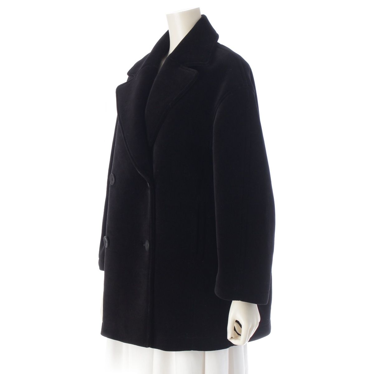 コンテ CONTE 25AW ベルベット ボンディング ピーコート アウター 