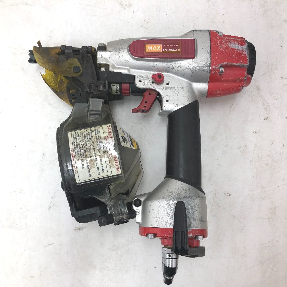 MAX マックス 50mm 釘打機 常圧コイルネイラ 下地専用機 ケース付 CN