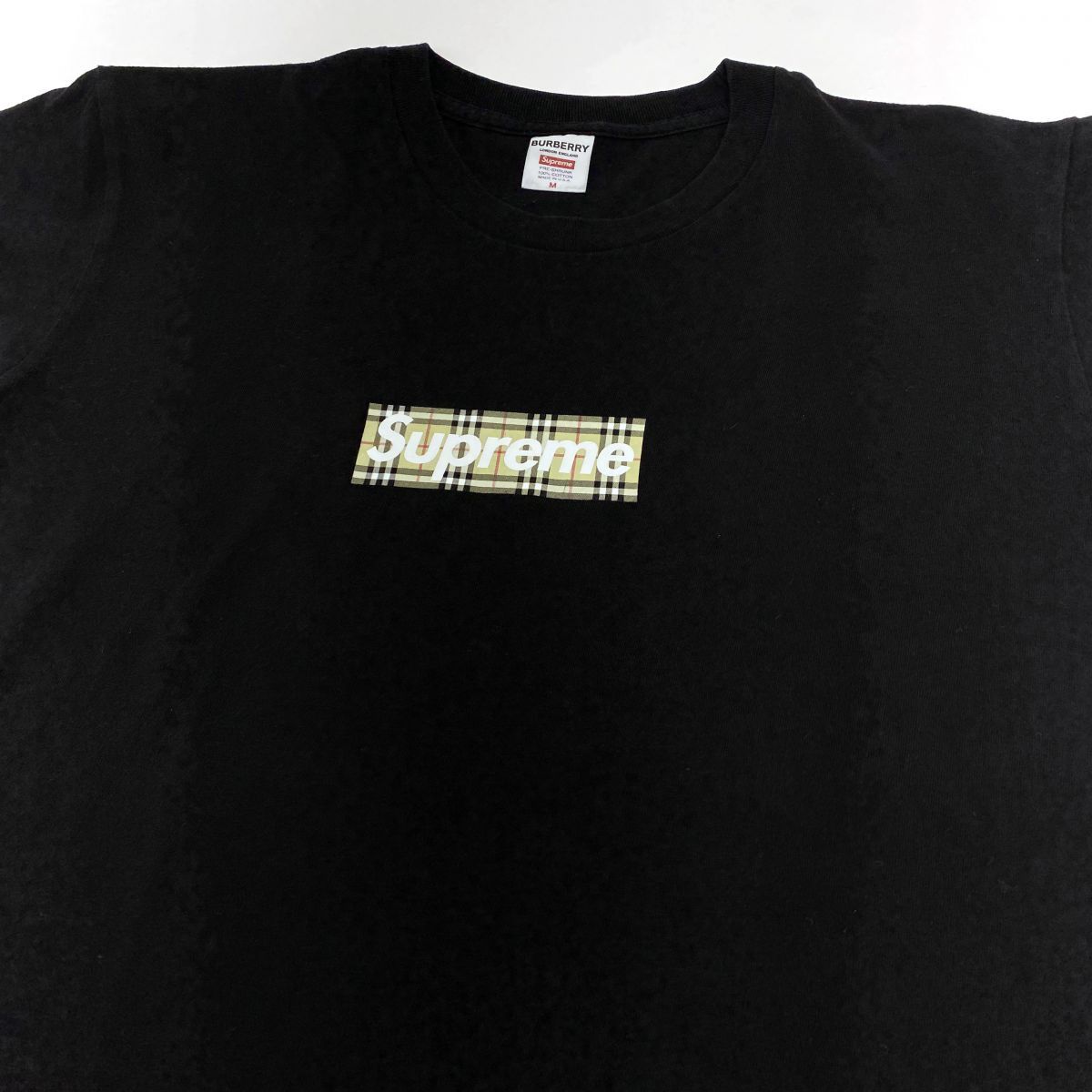 Supreme Burberry Box Logo Tee シュプリーム バーバリー 半袖 
