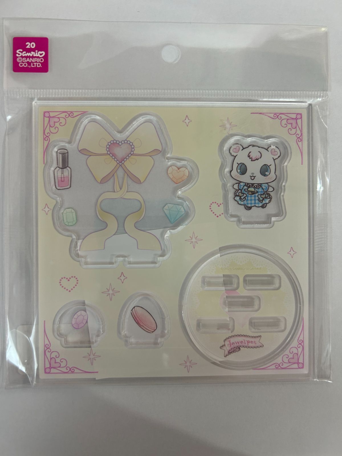 新品　アクリルスタンドプレート ジュエルペット 10 ラブラ グラフアートイラスト