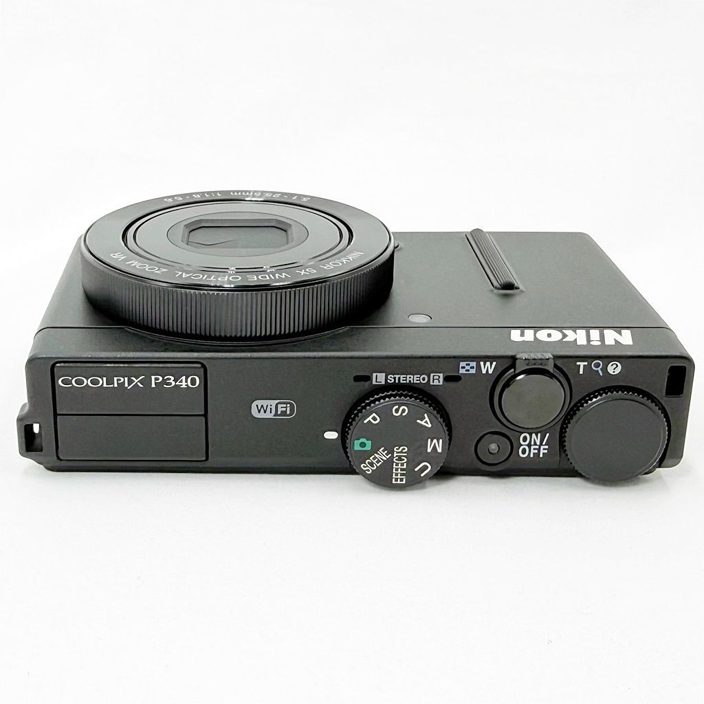 ニコン Nikon COOLPIX P340 BK ブラック コンデジ カメラ 中古 - メルカリ