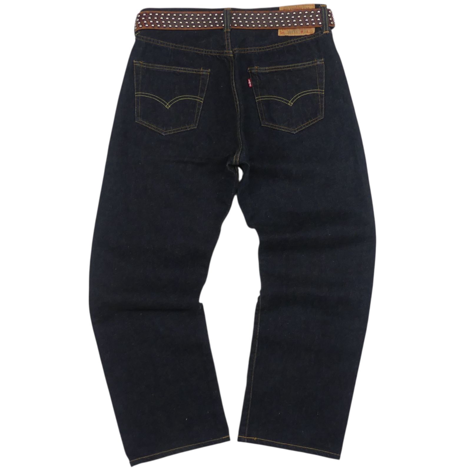 Levi's 501XX 90s アメリカ製　W36 バレンシア製　デニム　濃紺 リーバイス501XXヴィンテージ復刻 W36 Levi's バレンシア 555 濃紺 赤