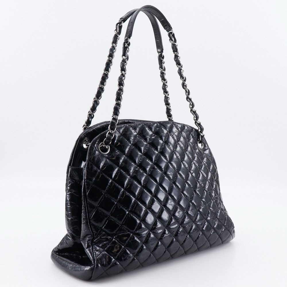 CHANEL】シャネル マドモアゼルボーリングバッグ マトラッセ チェーン