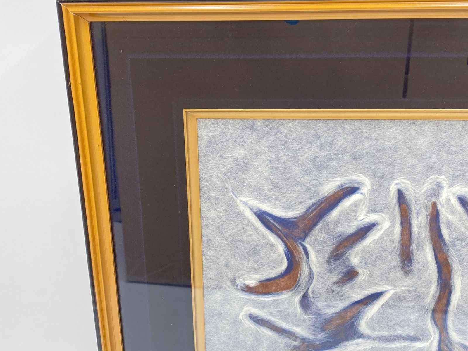 真作 山内一生 小原工芸紙 色紙 額装 - メルカリ