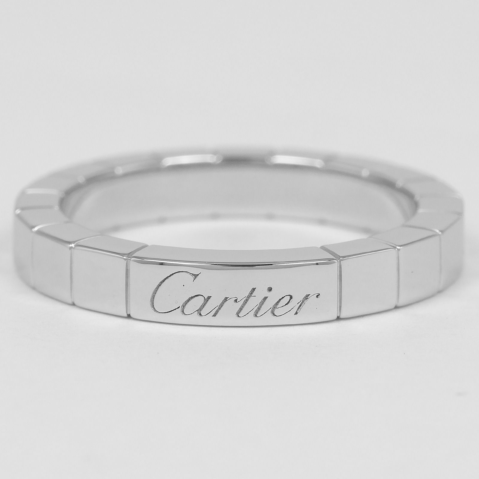 Cartier ラニエール シルバー サイズ9.5号 CARTIER】カルティエ ラニエール Pt950プラチナ 9.5号 レディース 8g
